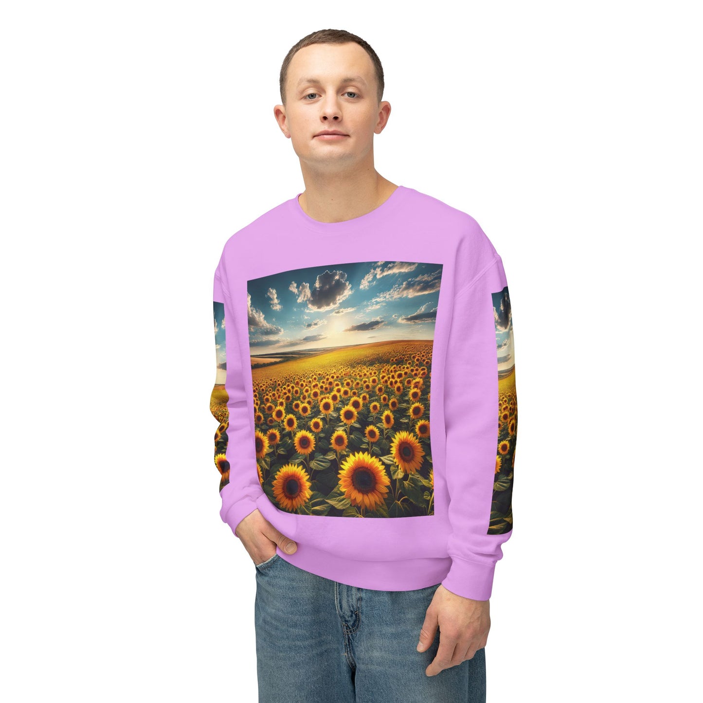 Unisex Lightweight Crewneck Sweatshirt