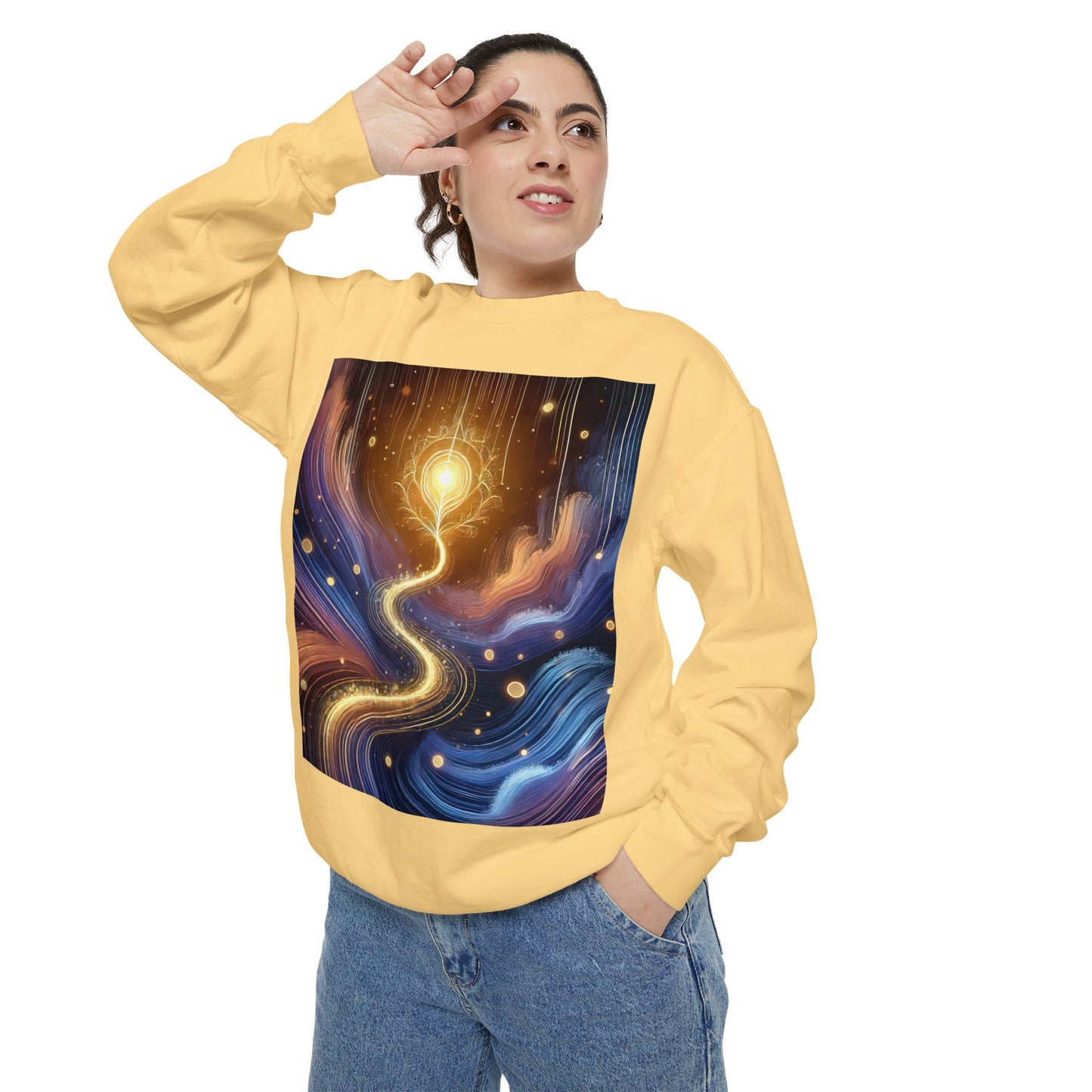 Unisex Garment-Dyed Sweatshirt