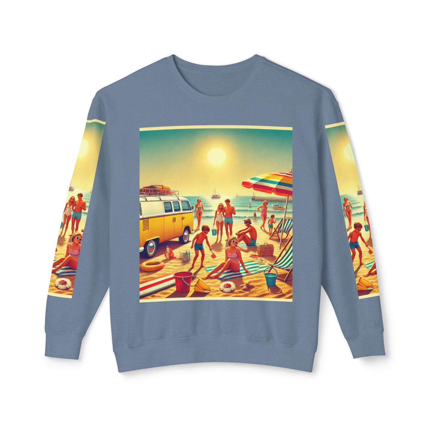 Unisex Lightweight Crewneck Sweatshirt