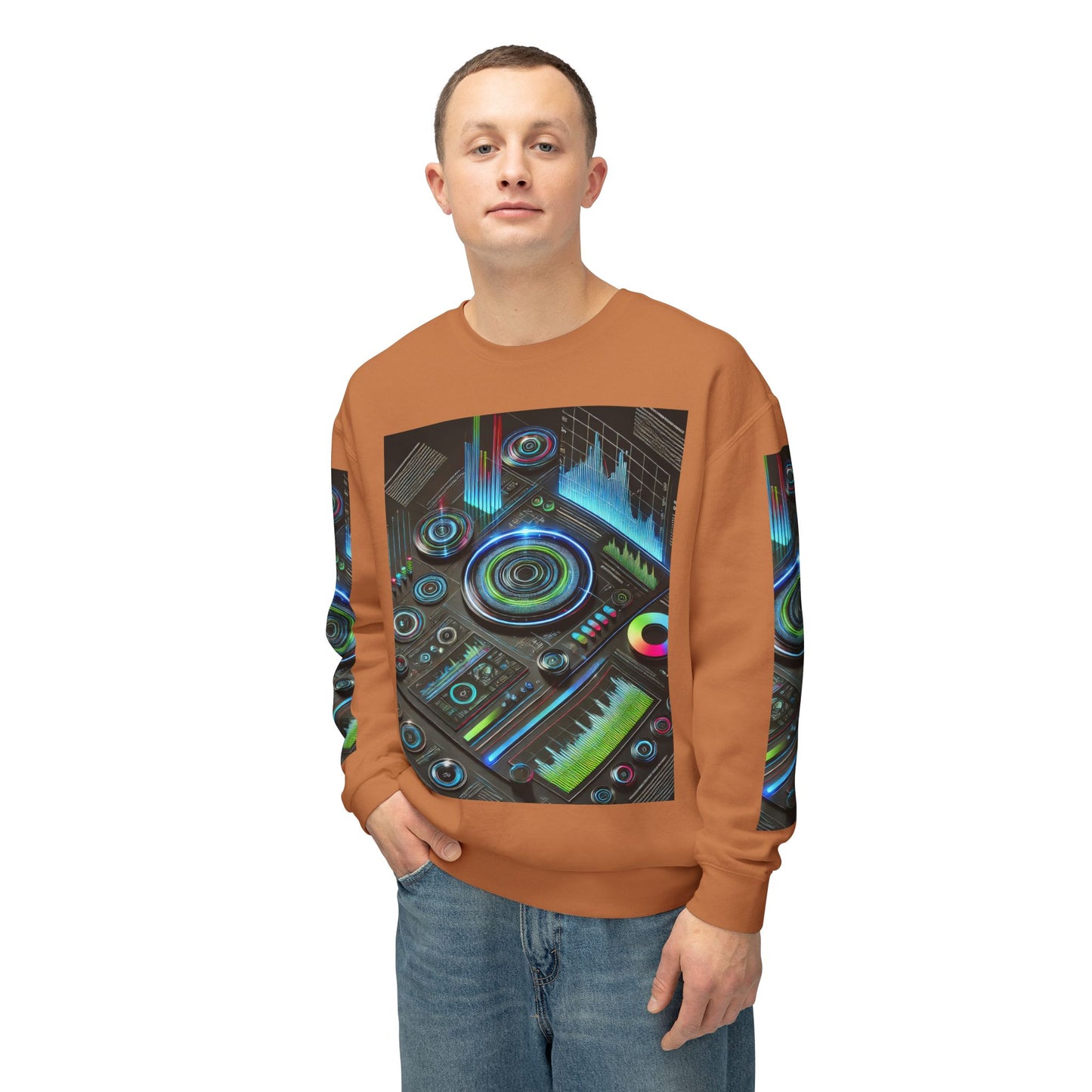 Unisex Lightweight Crewneck Sweatshirt