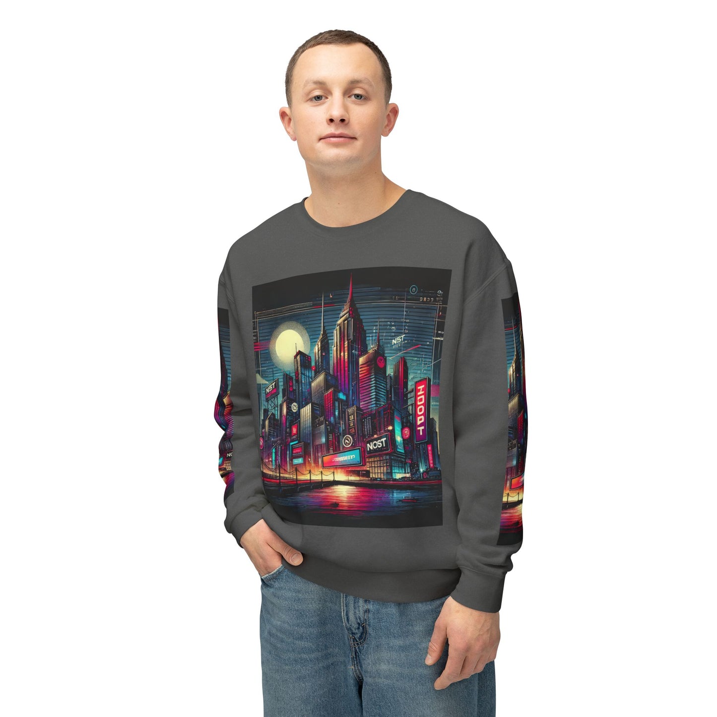 Unisex Lightweight Crewneck Sweatshirt