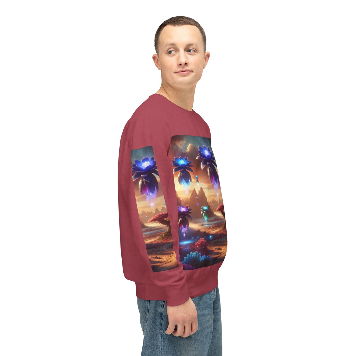 Unisex Lightweight Crewneck Sweatshirt