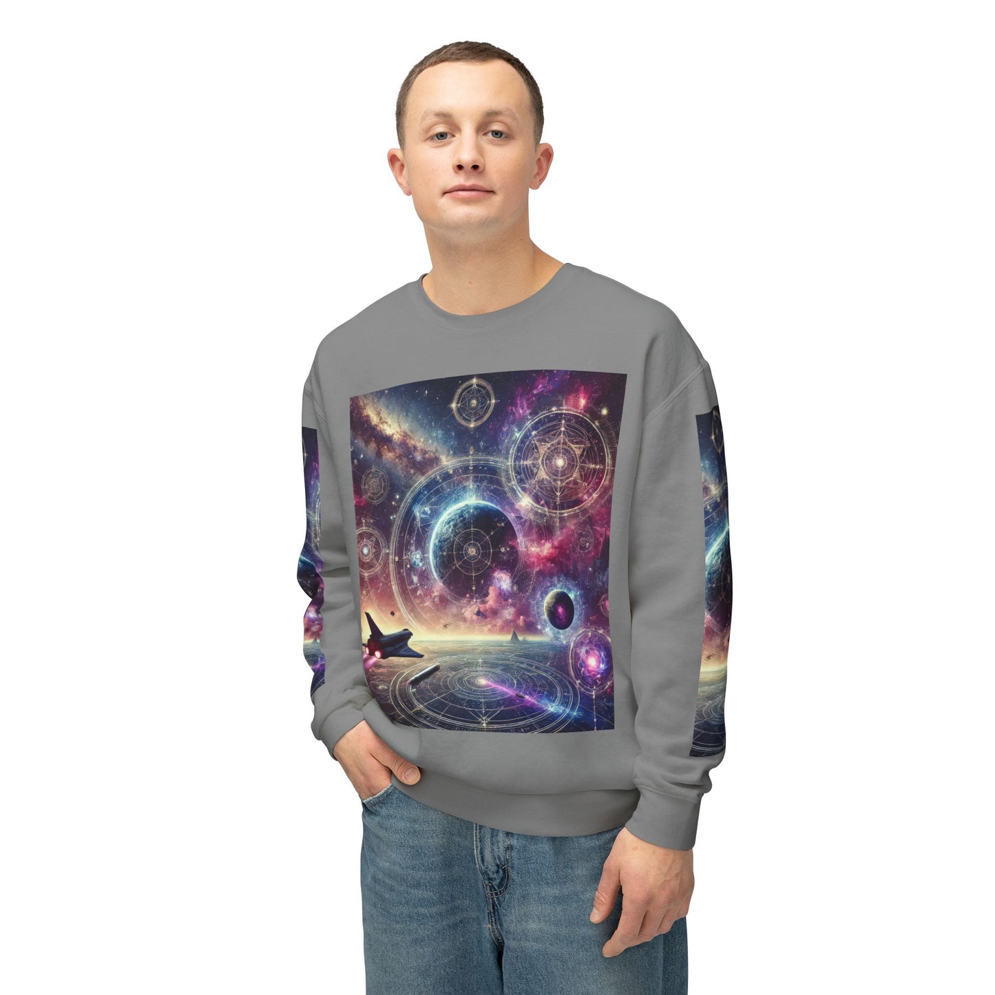 Unisex Lightweight Crewneck Sweatshirt