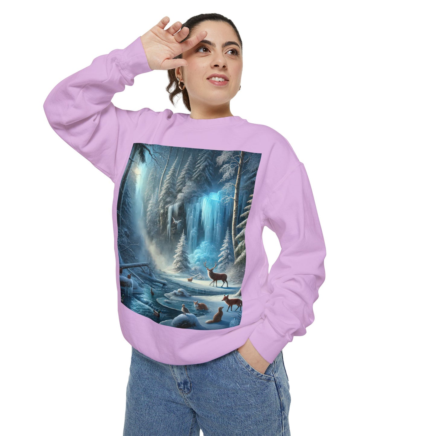 Unisex Garment-Dyed Sweatshirt