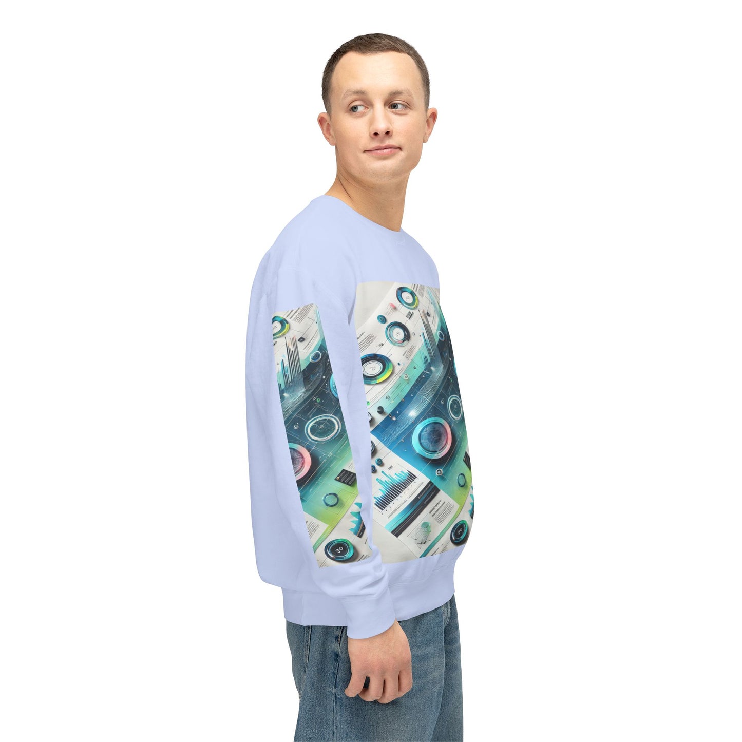 Unisex Lightweight Crewneck Sweatshirt