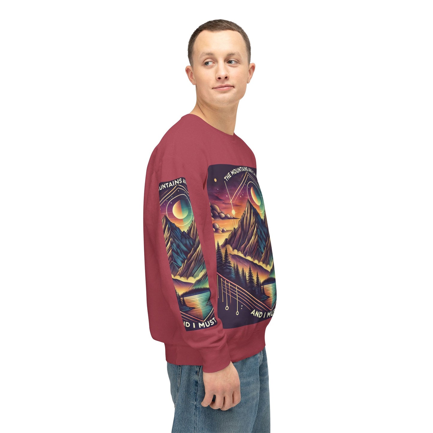 Unisex Lightweight Crewneck Sweatshirt