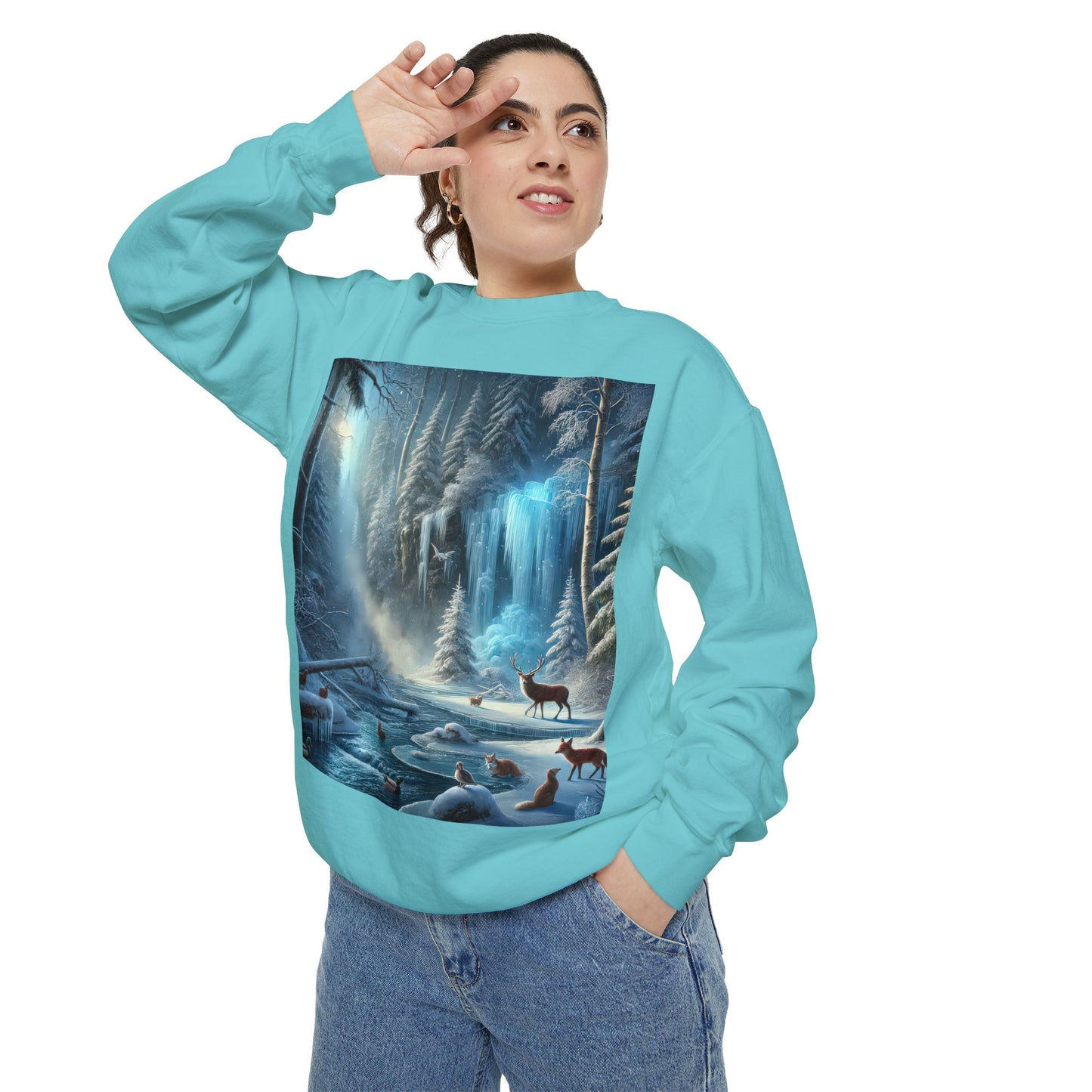 Unisex Garment-Dyed Sweatshirt