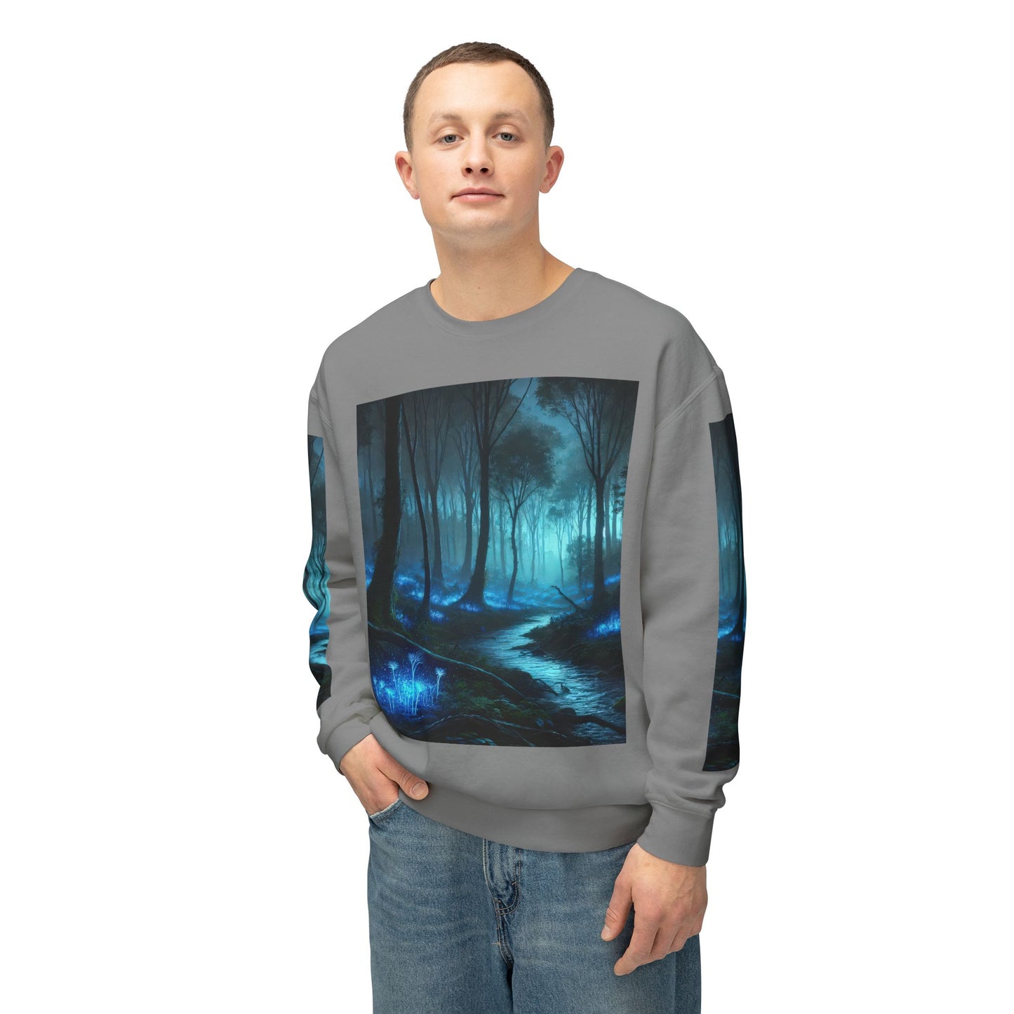 Unisex Lightweight Crewneck Sweatshirt