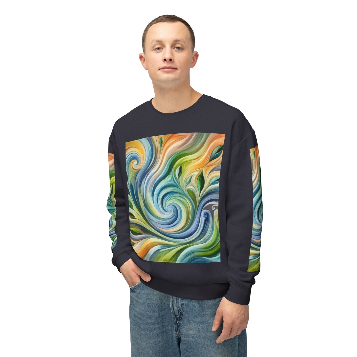 Unisex Lightweight Crewneck Sweatshirt