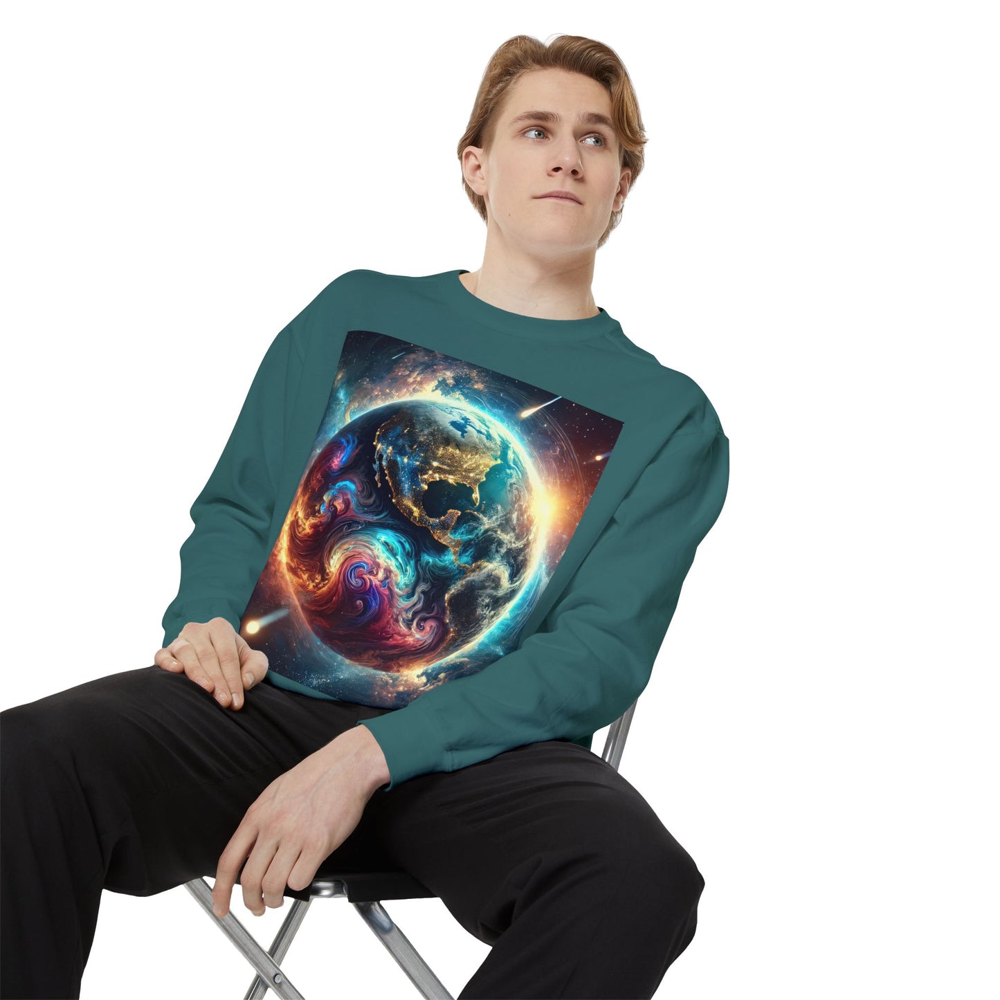 Unisex Garment-Dyed Sweatshirt