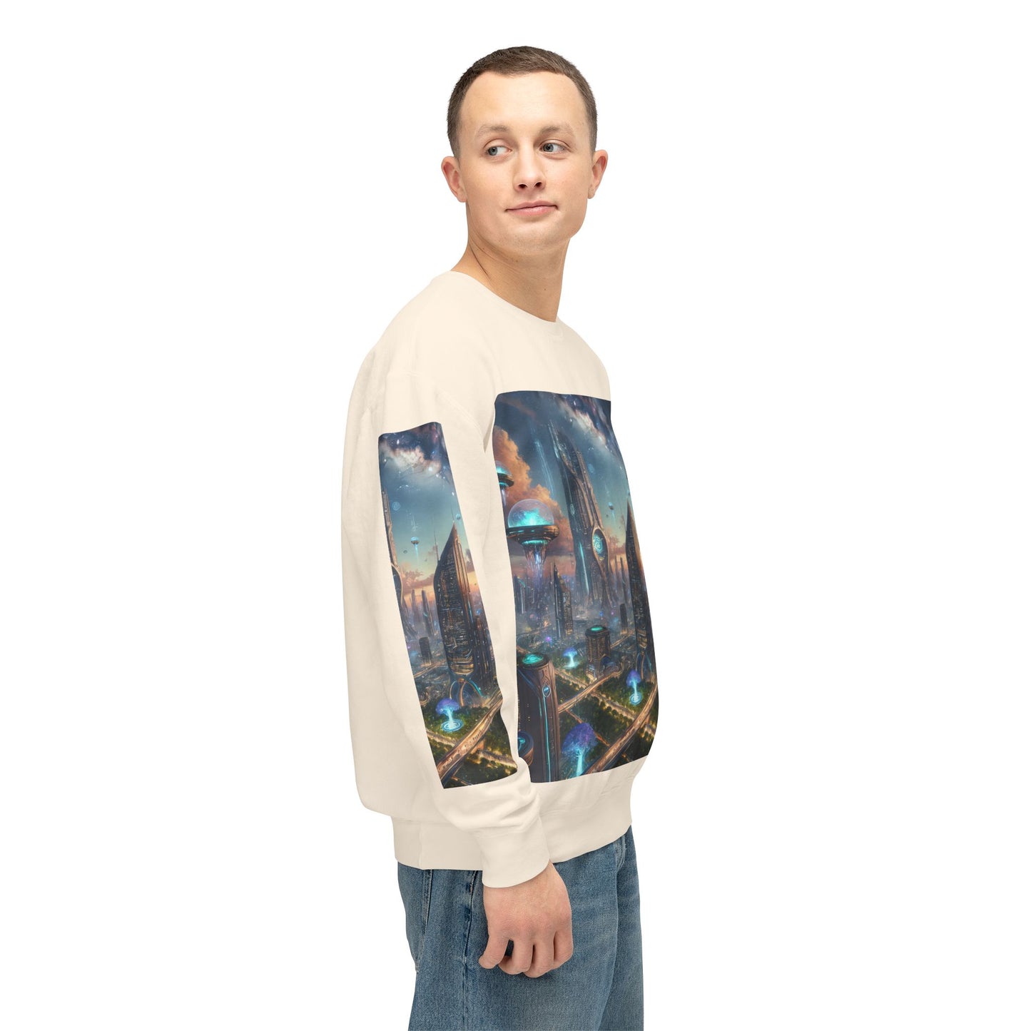 Unisex Lightweight Crewneck Sweatshirt