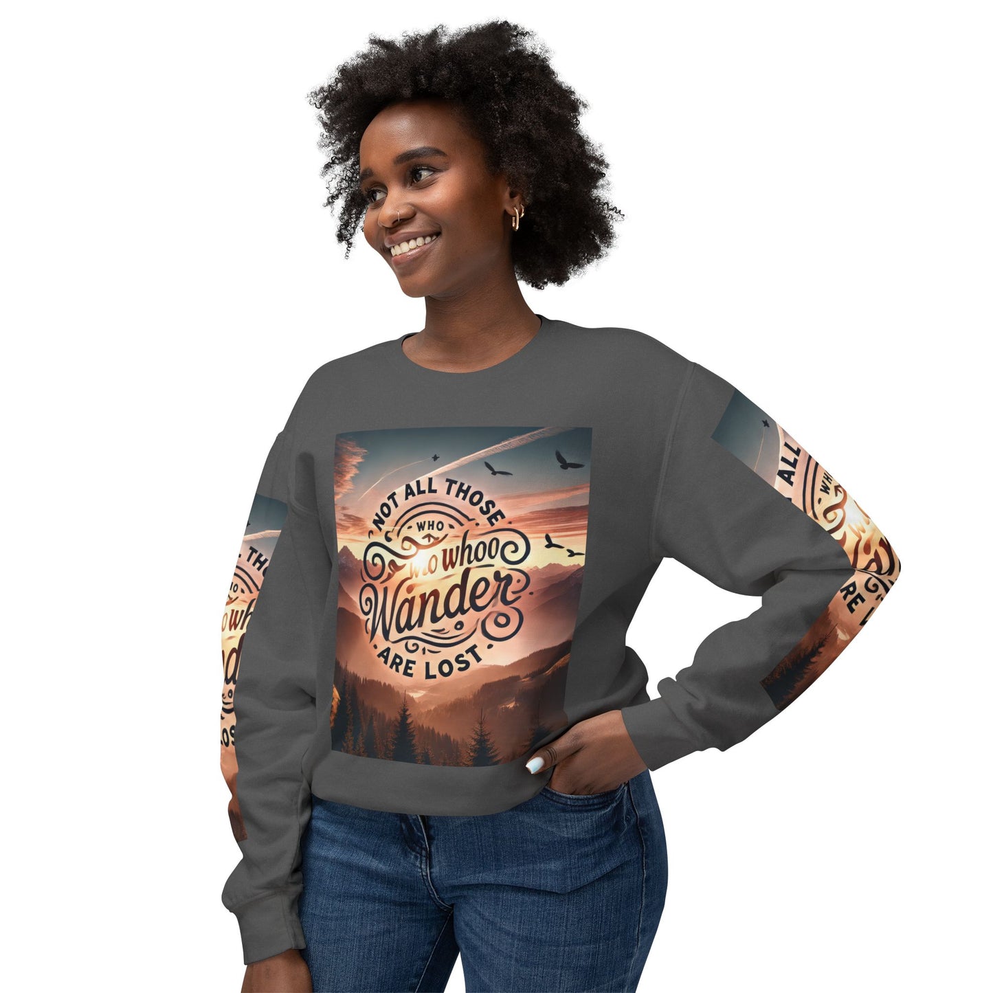 Unisex Lightweight Crewneck Sweatshirt