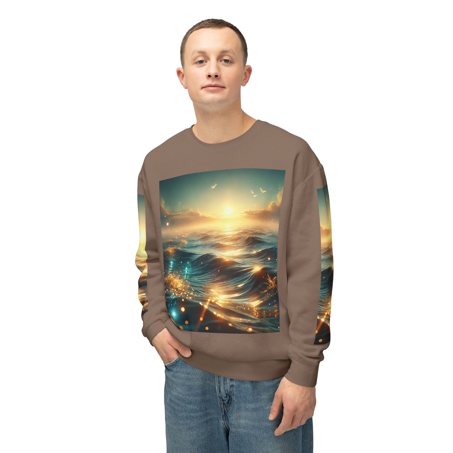 Unisex Lightweight Crewneck Sweatshirt