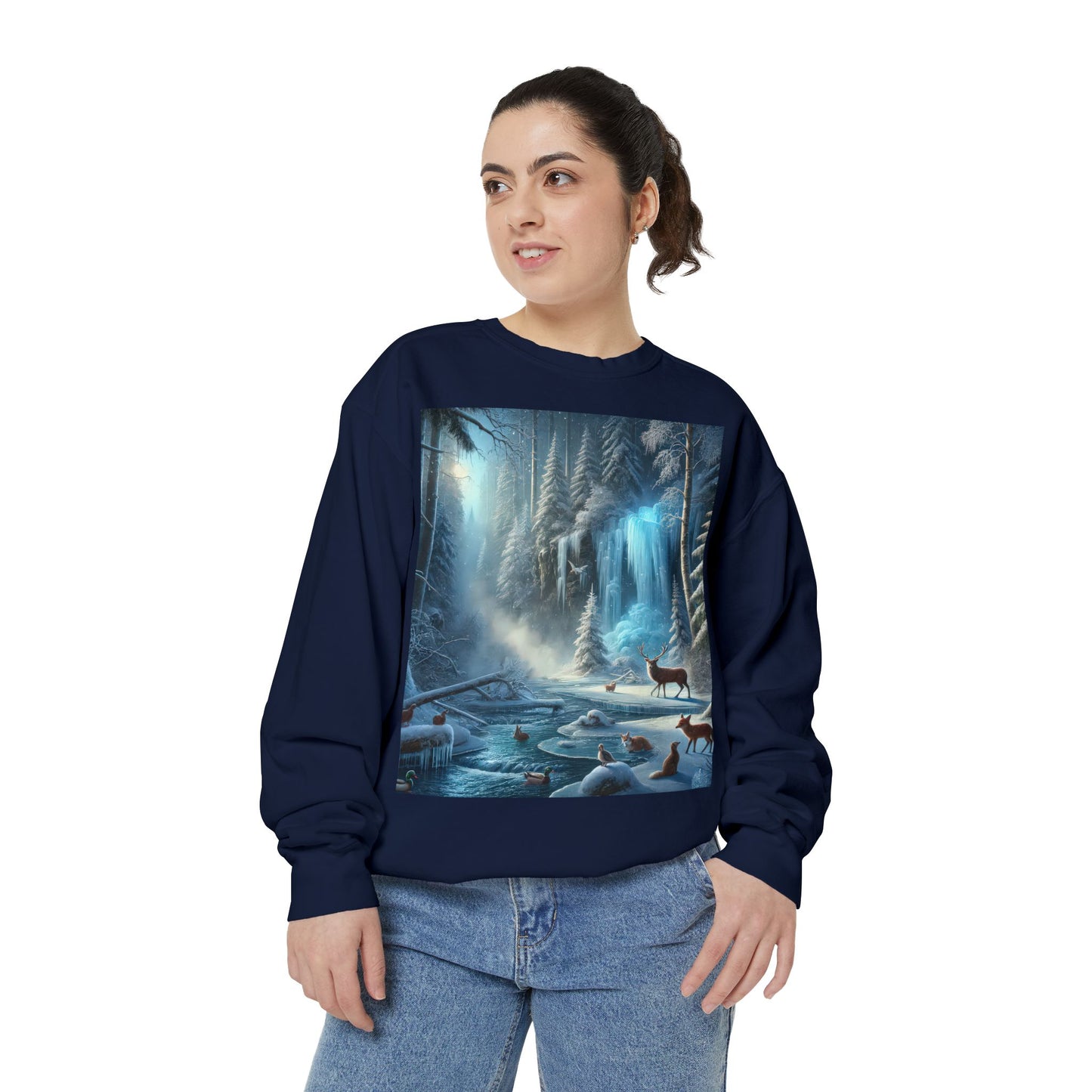 Unisex Garment-Dyed Sweatshirt