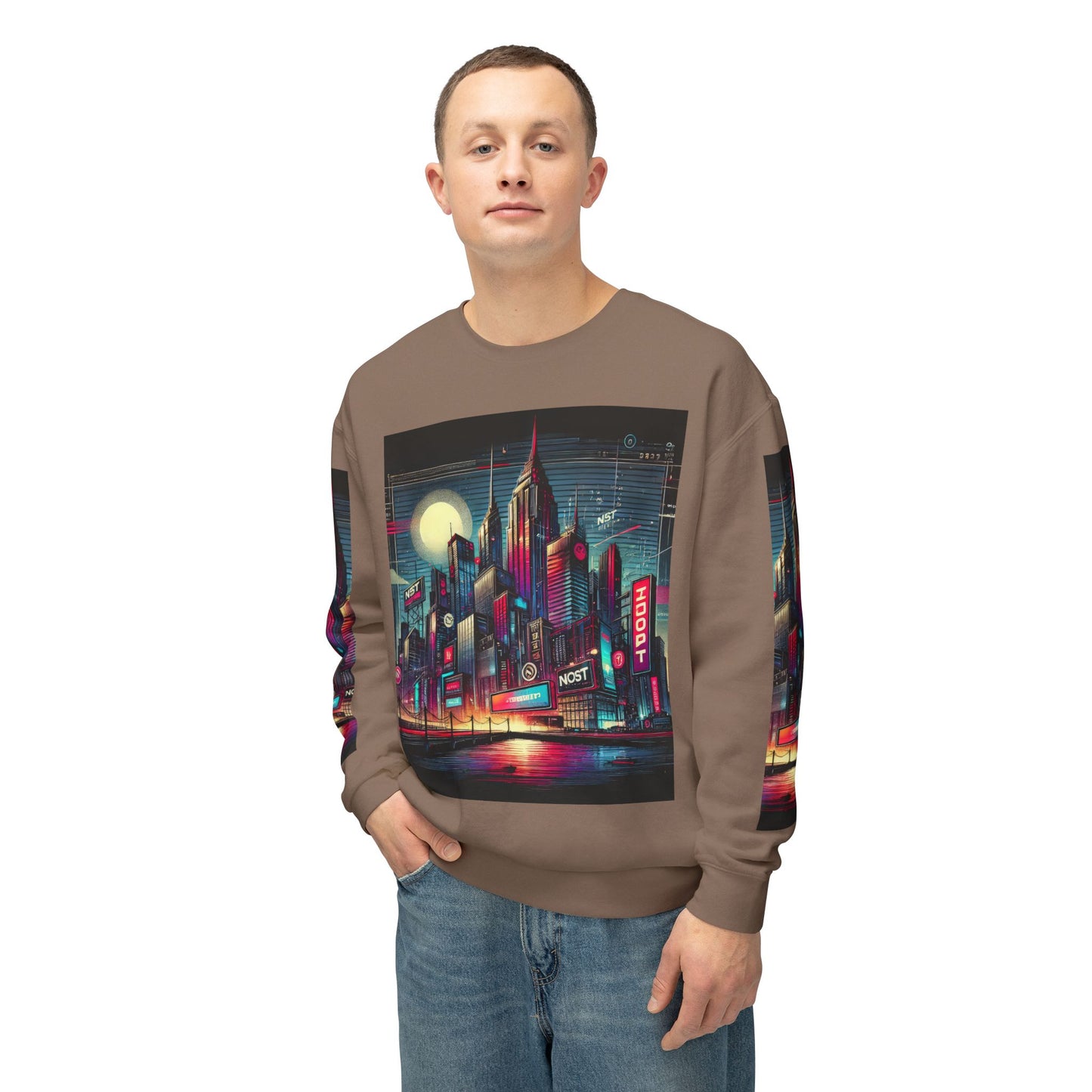 Unisex Lightweight Crewneck Sweatshirt