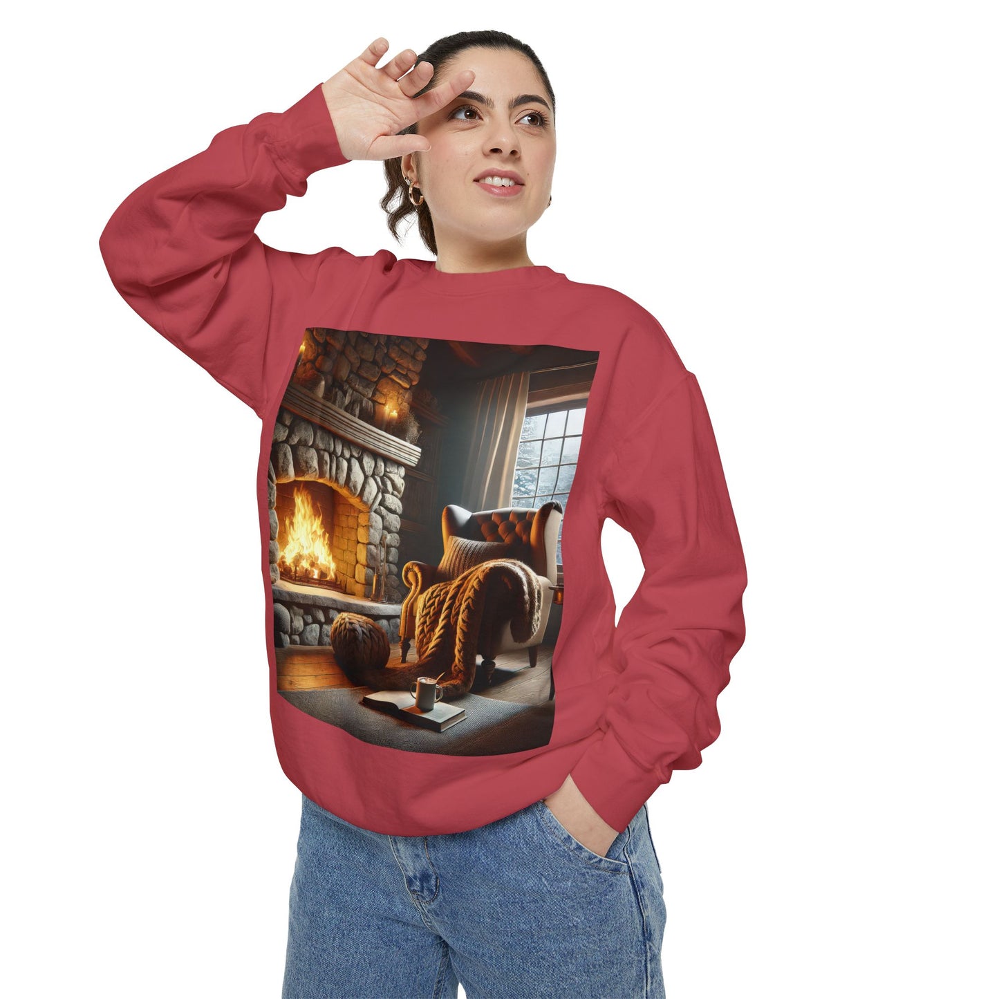 Unisex Garment-Dyed Sweatshirt