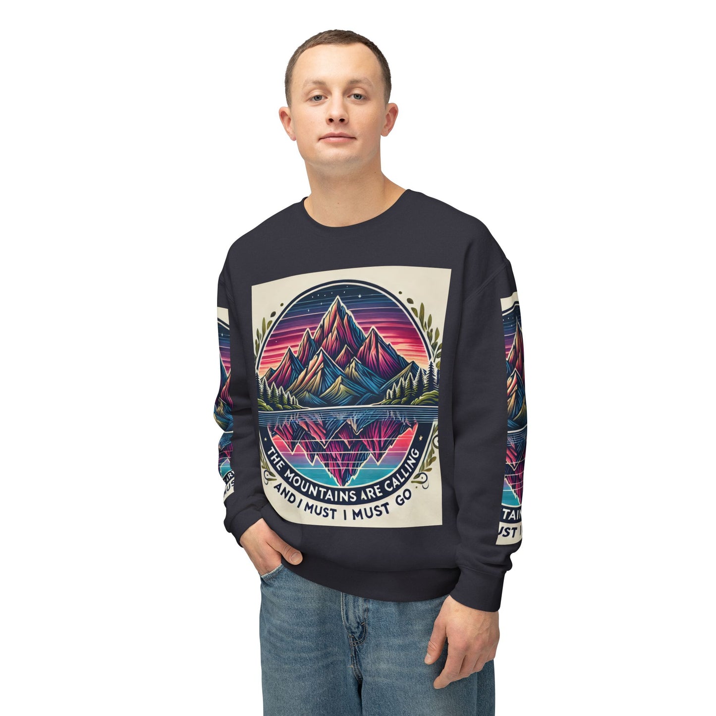 Unisex Lightweight Crewneck Sweatshirt