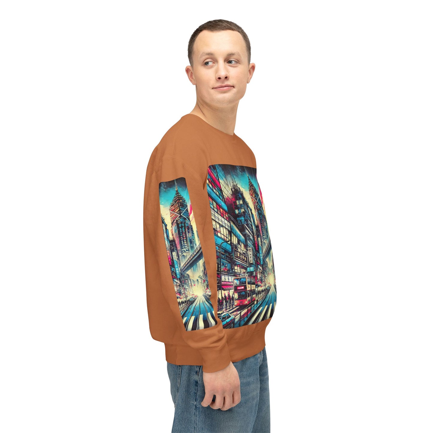 Unisex Lightweight Crewneck Sweatshirt