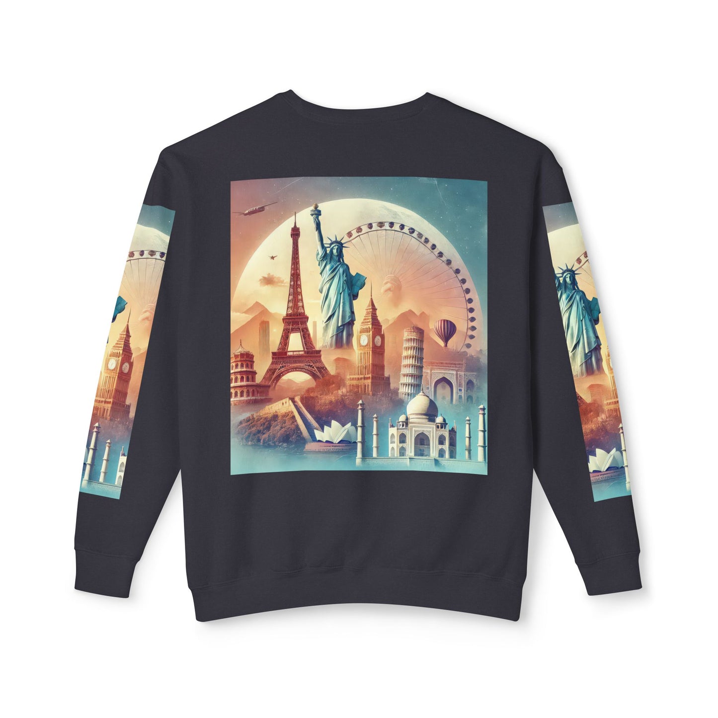 Unisex Lightweight Crewneck Sweatshirt