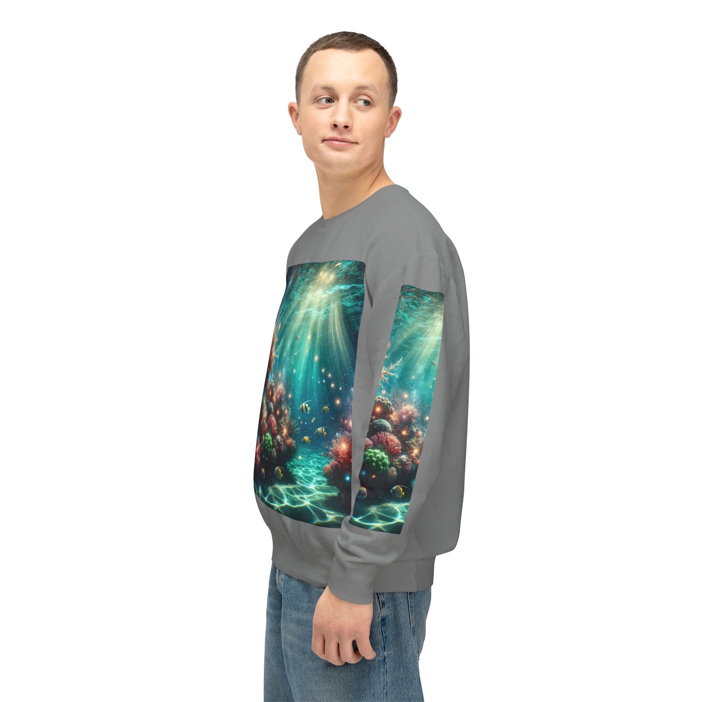 Unisex Lightweight Crewneck Sweatshirt