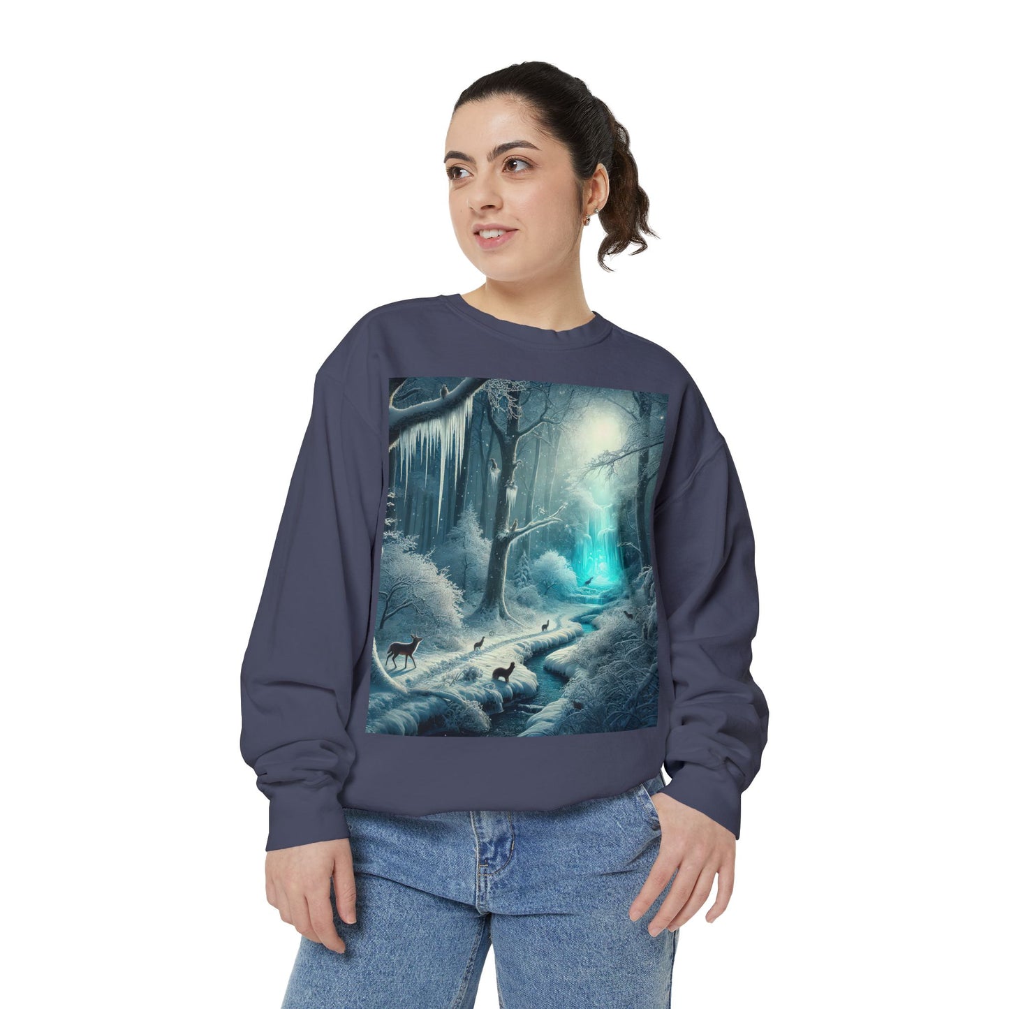 Unisex Garment-Dyed Sweatshirt