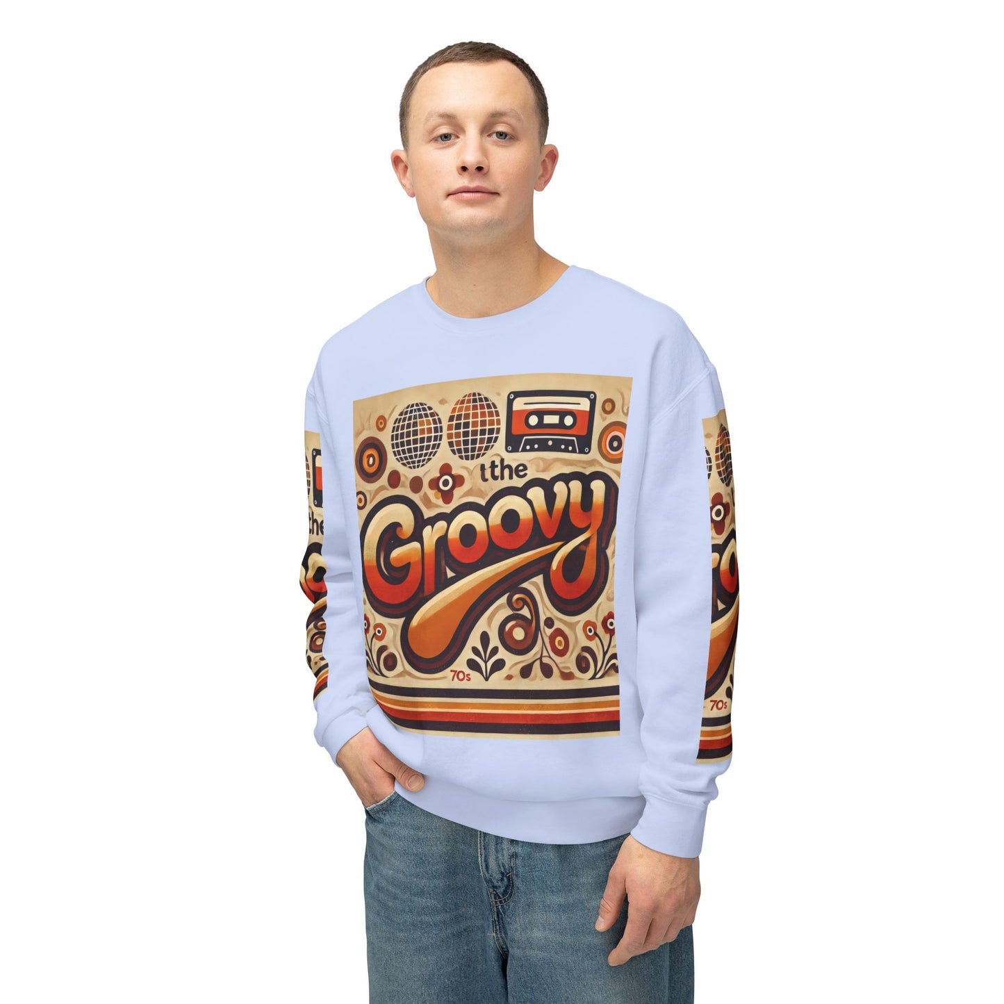 Unisex Lightweight Crewneck Sweatshirt