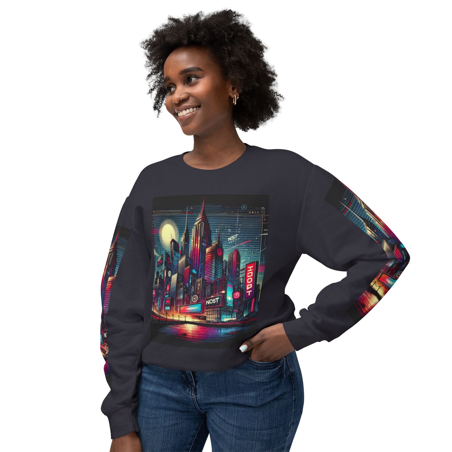 Unisex Lightweight Crewneck Sweatshirt