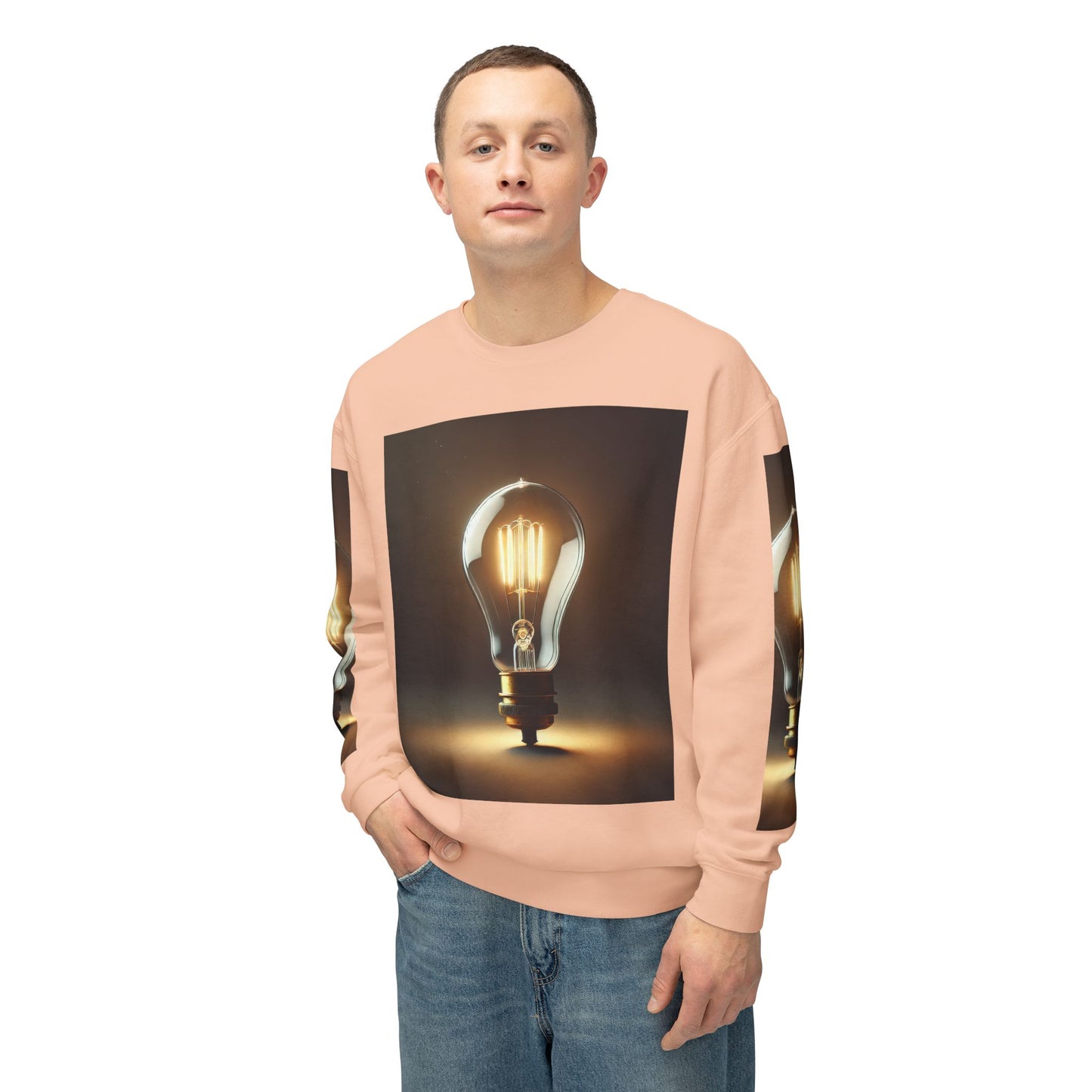 Unisex Lightweight Crewneck Sweatshirt