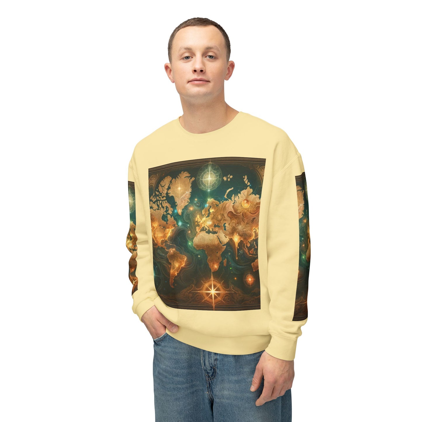 Unisex Lightweight Crewneck Sweatshirt