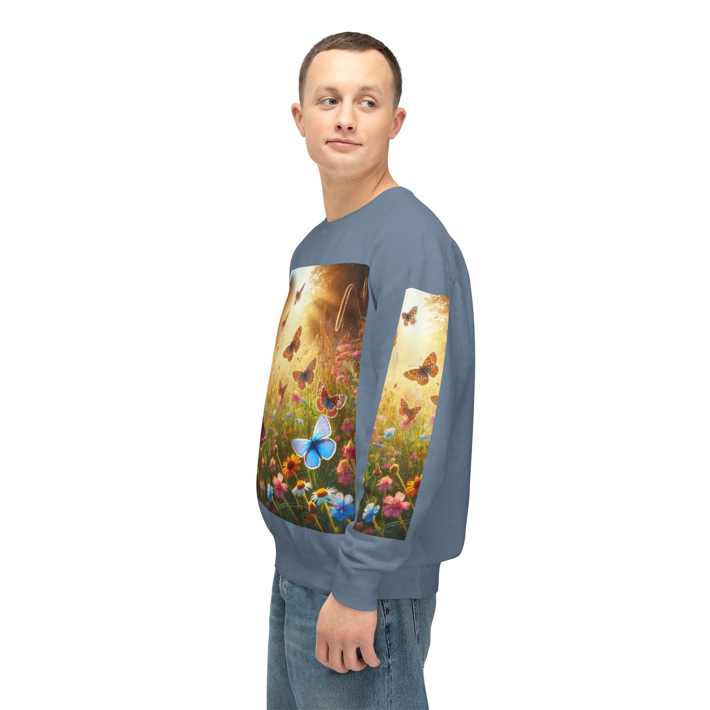 Unisex Lightweight Crewneck Sweatshirt