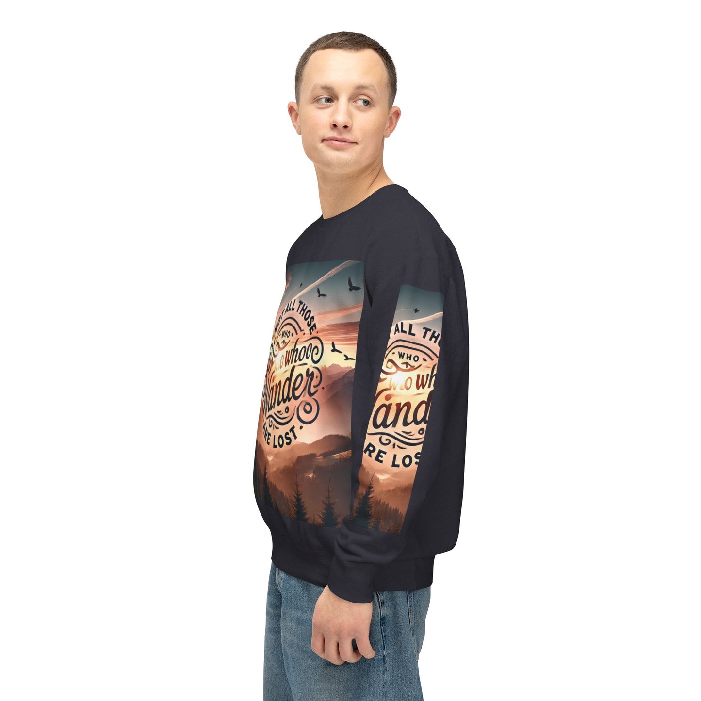 Unisex Lightweight Crewneck Sweatshirt