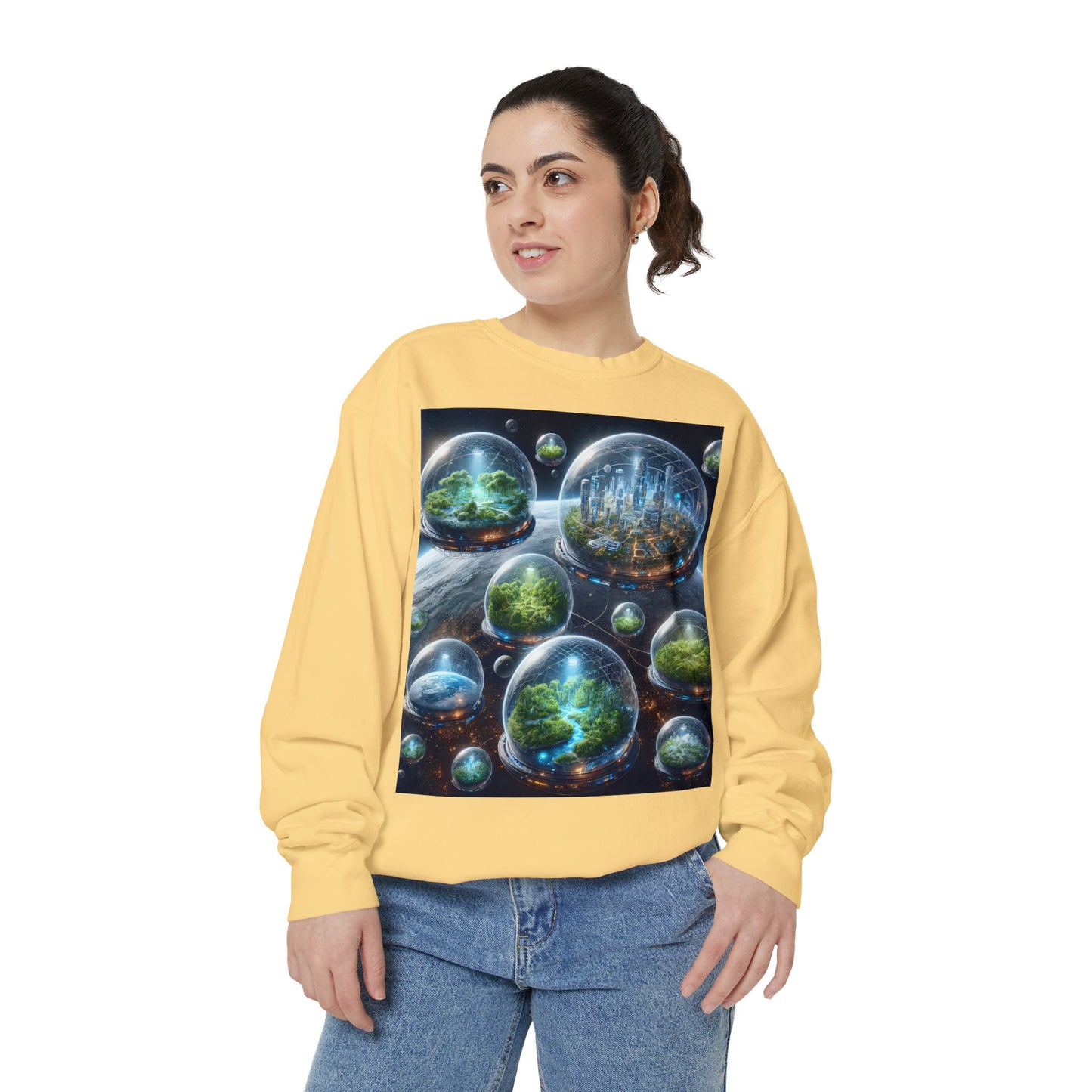 Unisex Garment-Dyed Sweatshirt