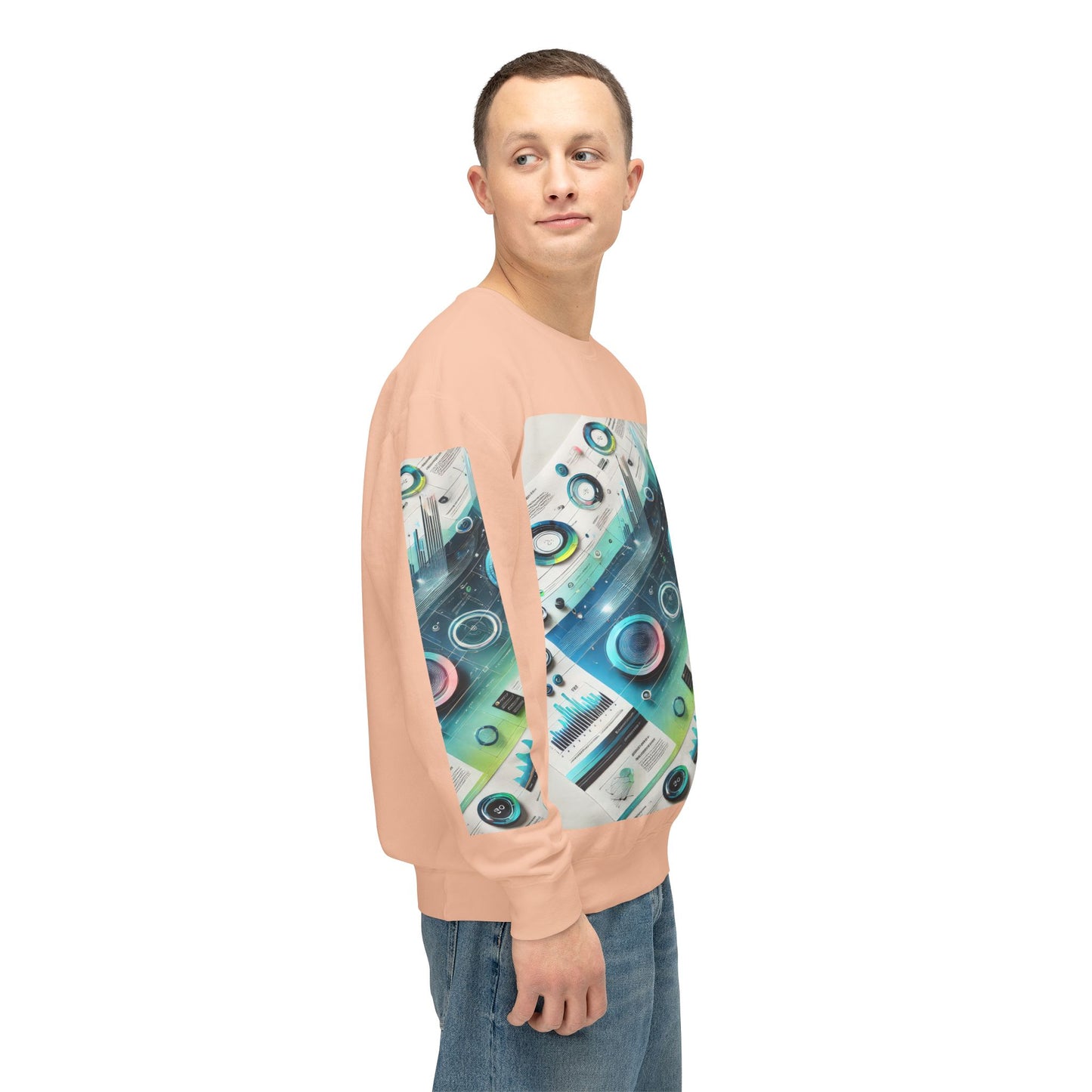 Unisex Lightweight Crewneck Sweatshirt