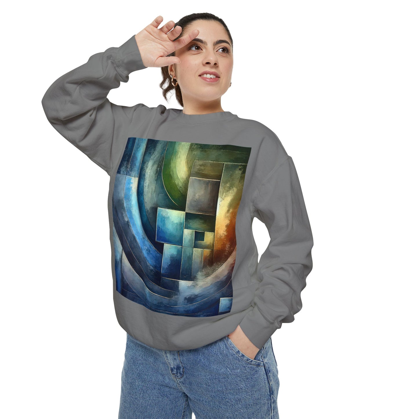 Unisex Garment-Dyed Sweatshirt