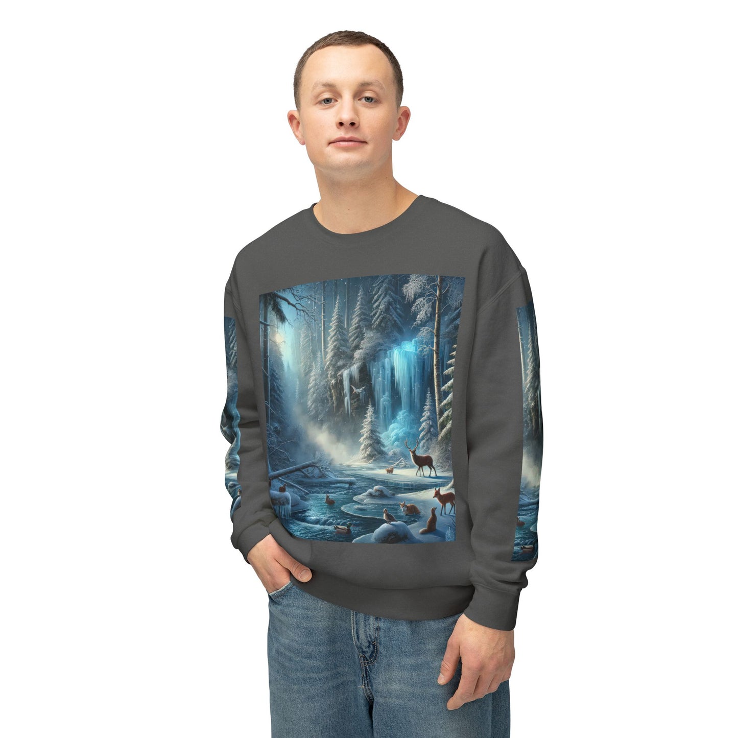 Unisex Lightweight Crewneck Sweatshirt