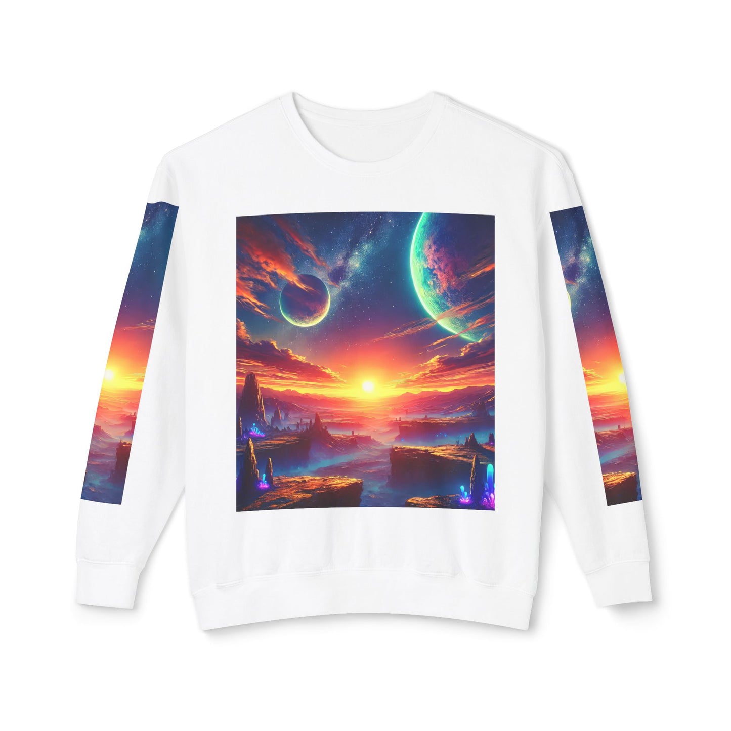 Unisex Lightweight Crewneck Sweatshirt