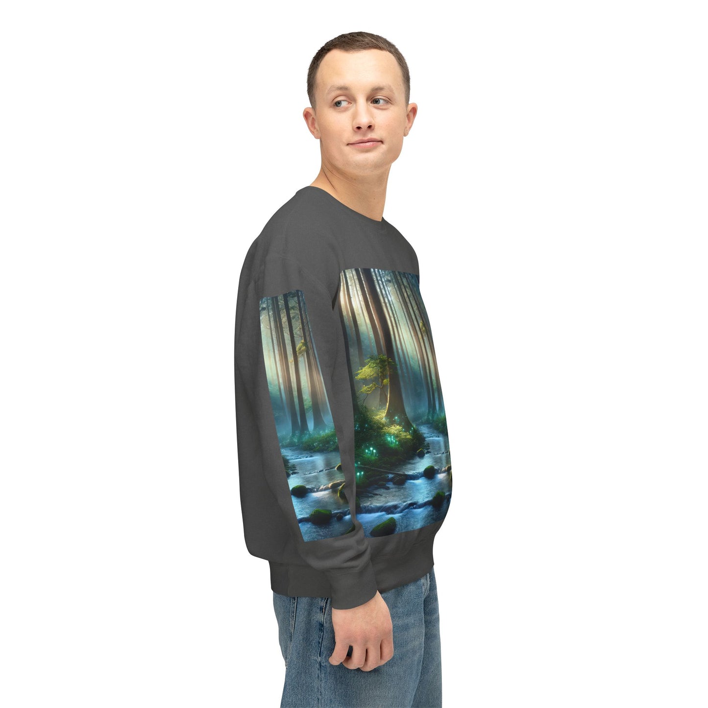 Unisex Lightweight Crewneck Sweatshirt