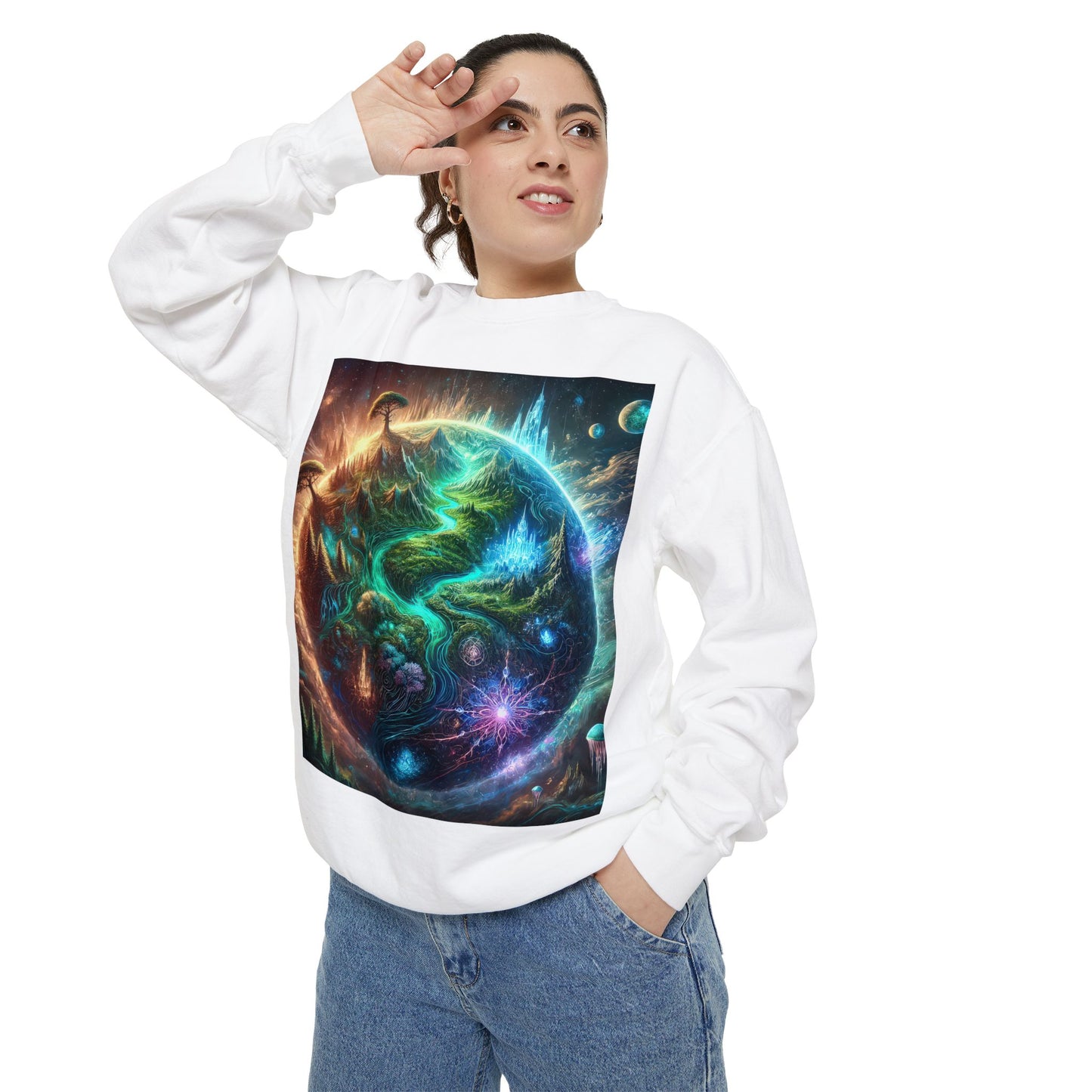 Unisex Garment-Dyed Sweatshirt