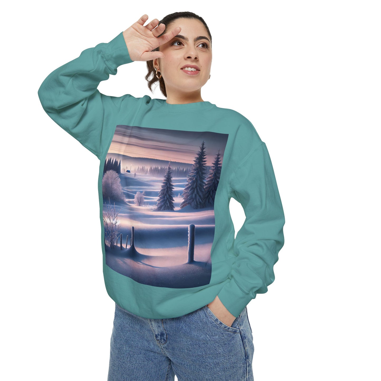 Unisex Garment-Dyed Sweatshirt