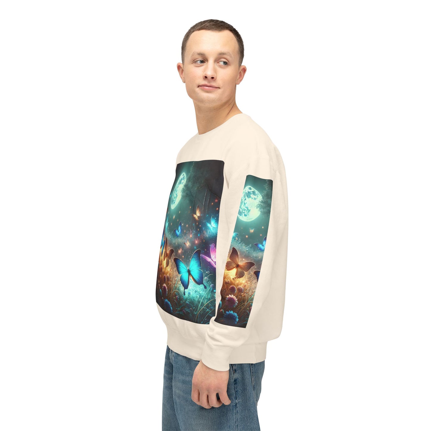 Unisex Lightweight Crewneck Sweatshirt