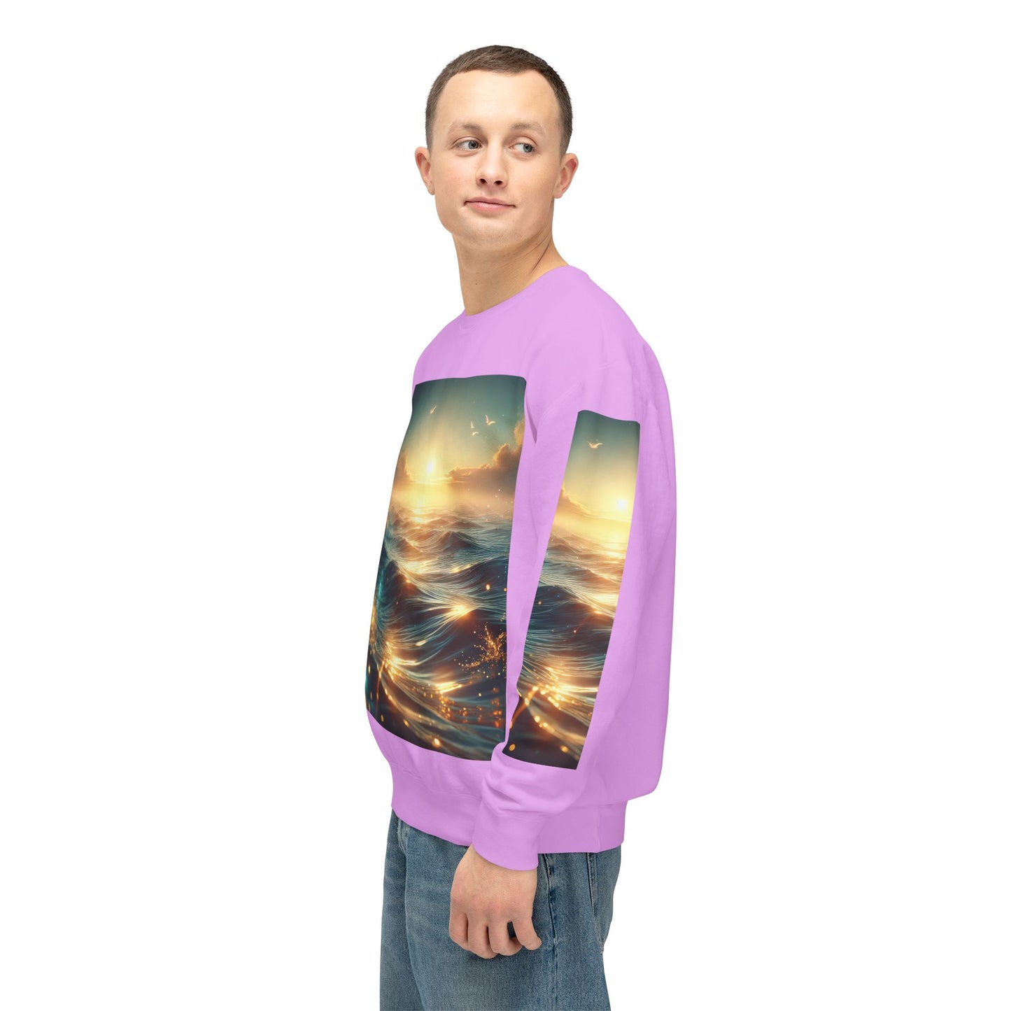 Unisex Lightweight Crewneck Sweatshirt