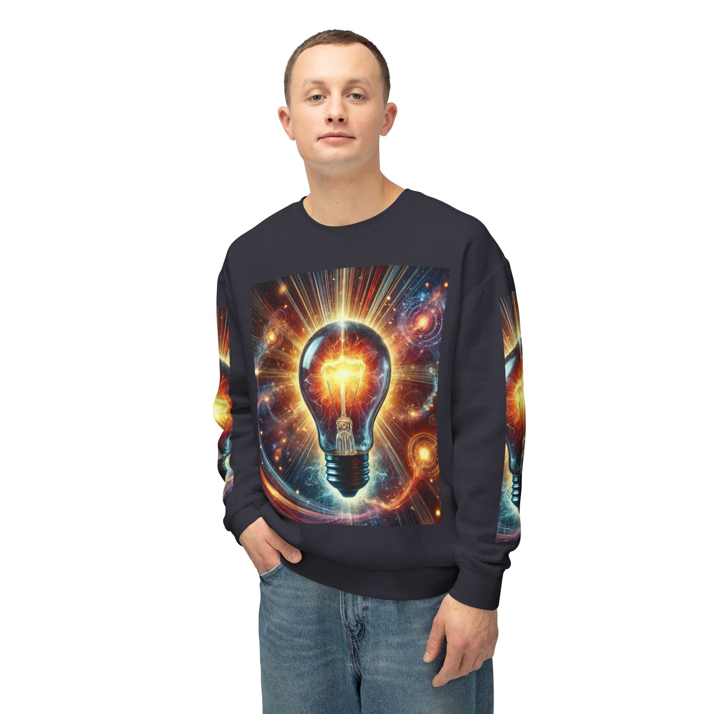 Unisex Lightweight Crewneck Sweatshirt