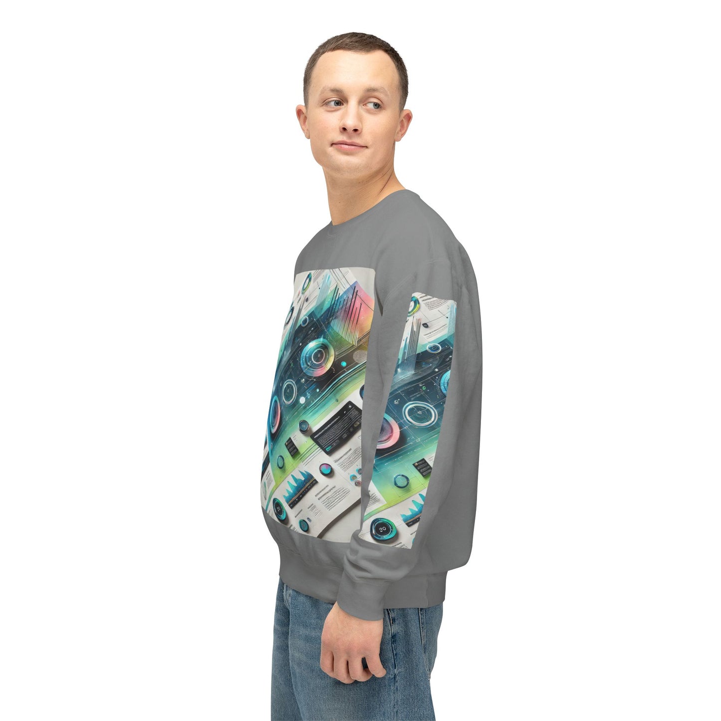 Unisex Lightweight Crewneck Sweatshirt