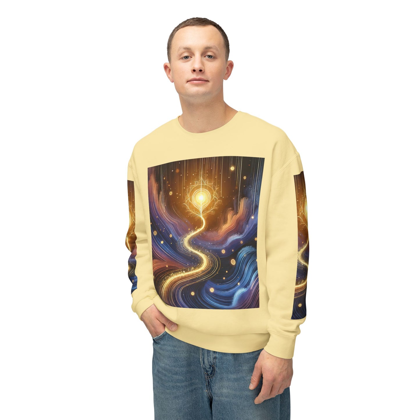 Unisex Lightweight Crewneck Sweatshirt