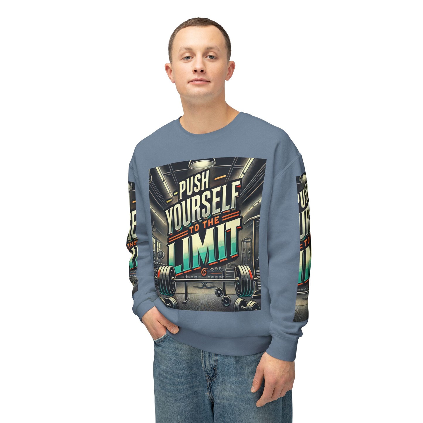 Unisex Lightweight Crewneck Sweatshirt