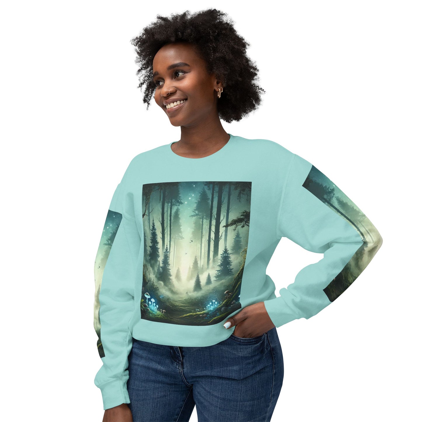 Unisex Lightweight Crewneck Sweatshirt