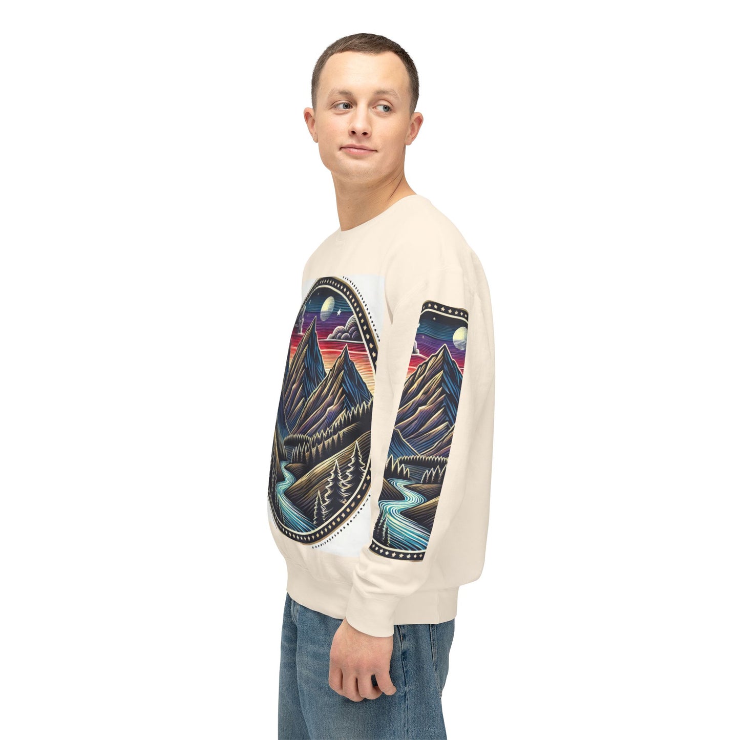 Unisex Lightweight Crewneck Sweatshirt