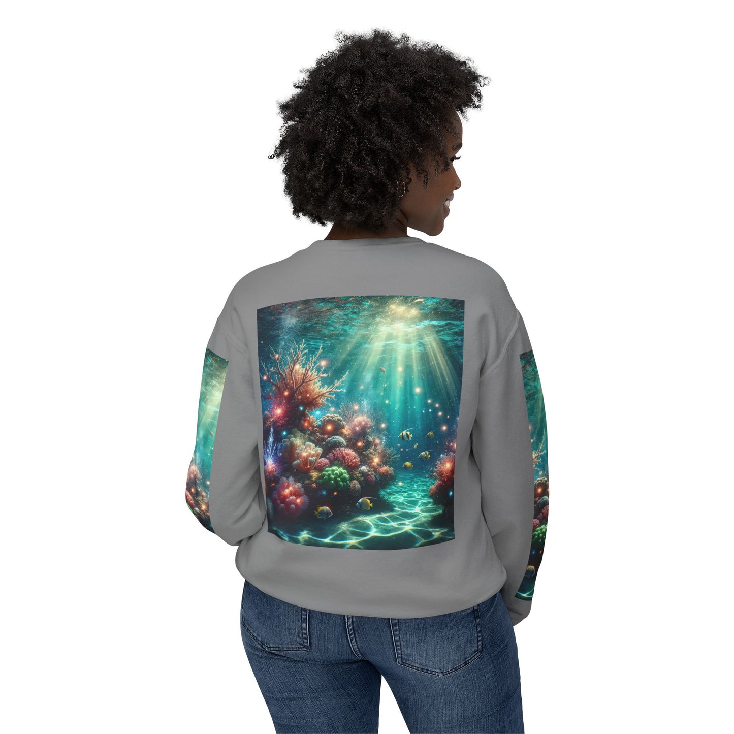 Unisex Lightweight Crewneck Sweatshirt