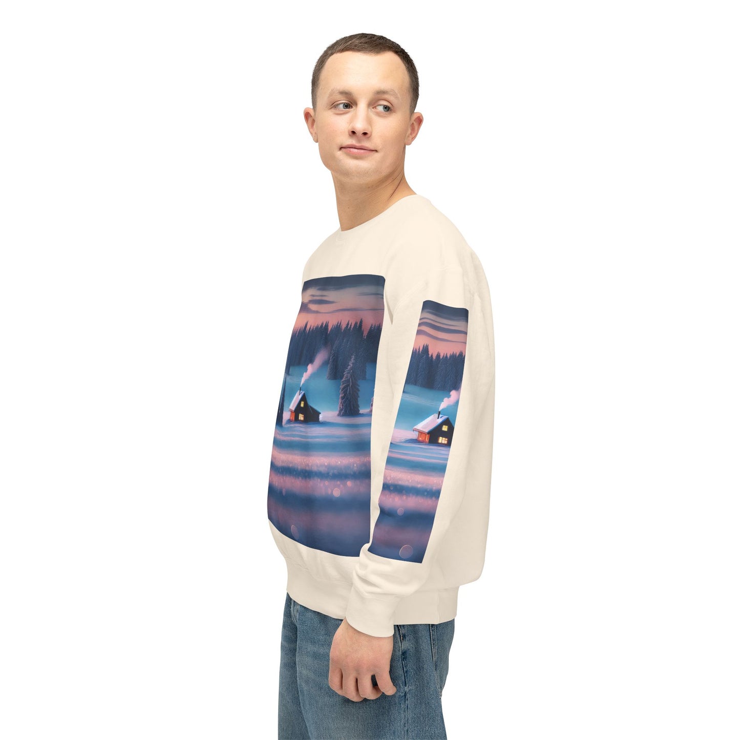 Unisex Lightweight Crewneck Sweatshirt