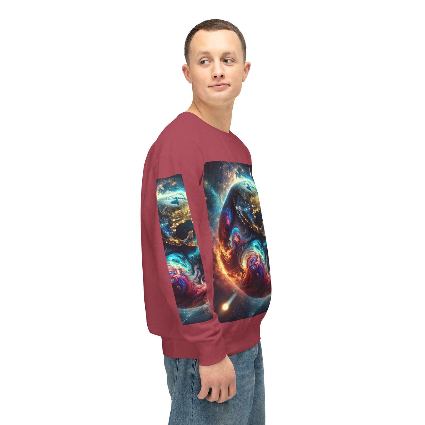 Unisex Lightweight Crewneck Sweatshirt